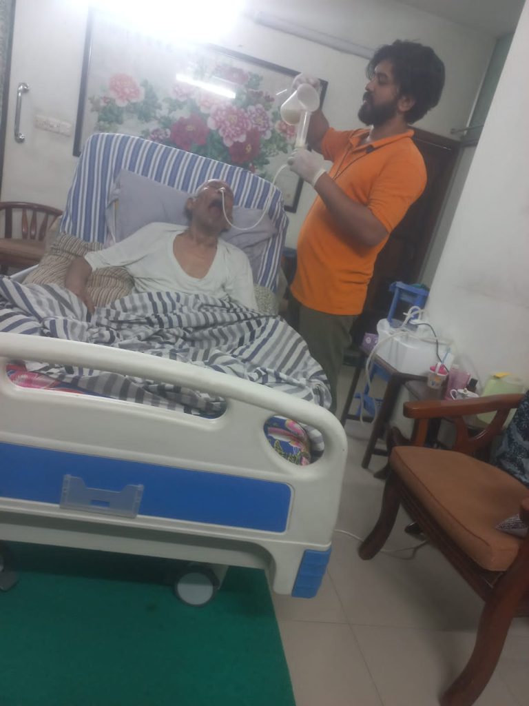 BNMC-registered home nurse Providing ICU Patient Care Service